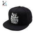 new custom fashion acrylic snapback cap/hat with 3d embroidery logo wholesale/snapback cap and hat with plastic enclosure